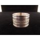 Christofle napkin ring in silver-plated metal, Villeroy model