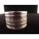 Christofle napkin ring in silver-plated metal, Villeroy model