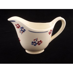 Art Deco sauce boat in Badonviller earthenware