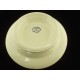 Cake stand plate on foot, earthenware Robert Charbonnier Longchamps model Bluets