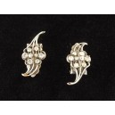 Paire de clips de revers ou de chaussure anciens