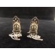 Paire de clips de revers ou de chaussure anciens