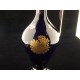Kiln blue porcelain liqueur decanter