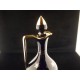 Kiln blue porcelain liqueur decanter