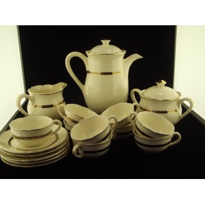 Part of a Digoin Sarreguemines Turenne coffee set