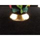 Vallauris vase with rose decoratio