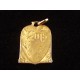 Religious Communion Medal in FIX Gold Plate