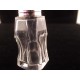 Saleron salière cristal bouchon argent massif 