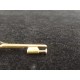Antique Art Nouveau pearl barrette brooch in gold plated Oria