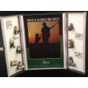 Collection de fèves thème la chasse dans son coffret
