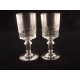 2 verres à pied à Porto anciens XIXème