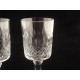 2 verres à pied à Porto anciens dans le goût de Saint-Louis Baccarat