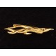 Broche vintage plaqué or signée Balmain