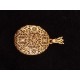Victorian-style tassel photo locket pendant