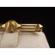 Broche barette ancienne en plaqué or fix baptême Vierge