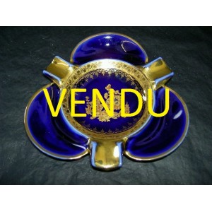 cendrier bleu limoges