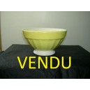 Digoin earthenware bowl and Sarreguemines