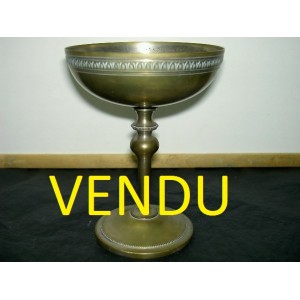 Calice en m&eacute;tal cuivr&eacute;