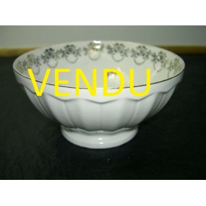 Limoges porcelain bowl gilt