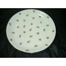 Plat rond en porcelaine de Limoges