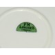 Plat rond en porcelaine de Limoges