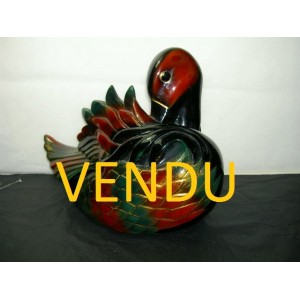 canard en c&eacute;ramique laqu&eacute;e grand mod&egrave;le