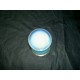 coquetier en opaline bleue
