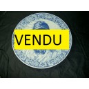 assiette p&ecirc;cheur delft