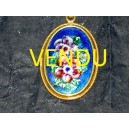 Limoges enamel  former pendant 