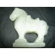 cheval en pierre dure