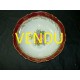 Plat rond creux en porcelaine de Limoges