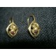 Paire de boucles d'oreille dormeuses anciennes