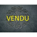 Trivet wrought iron vintage