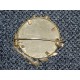 Broche ancienne porte-photo art nouveau