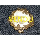 Broche ancienne porte-photo art nouveau