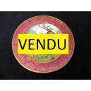 Limoges porcelain plate decorated with deer