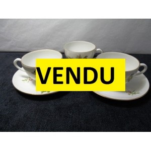 ensemble de 2 tasses à thé