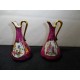Paire de petits vases forme aiguière 