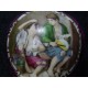 Paire de petits vases boules en porcelaine de limoges