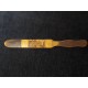 Coupe-papier en bois pyrogravé 