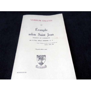 verbum salutis , tome 4 évangile selon saint Jean