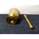 mortier et pilon en bronze (ou laiton)  massif