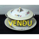 sick cup and saucer porcelain Limoges, Limoges France marked Legrand