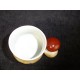 pot en forme de champignon en porcelaine de limoges