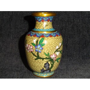 Vase en cloisonné