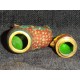 flacon à opium forme oiseau en cloisonné