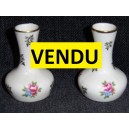 Set of 2 Limoges porcelain miniature vases No. 3