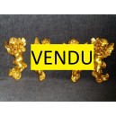 Set of 4 decorative golden love