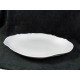 Flat oval edge chantouré old Limoges porcelain