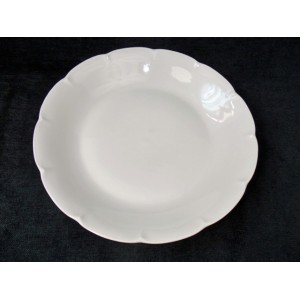 Plat rond creux en porcelaine Théodore Haviland